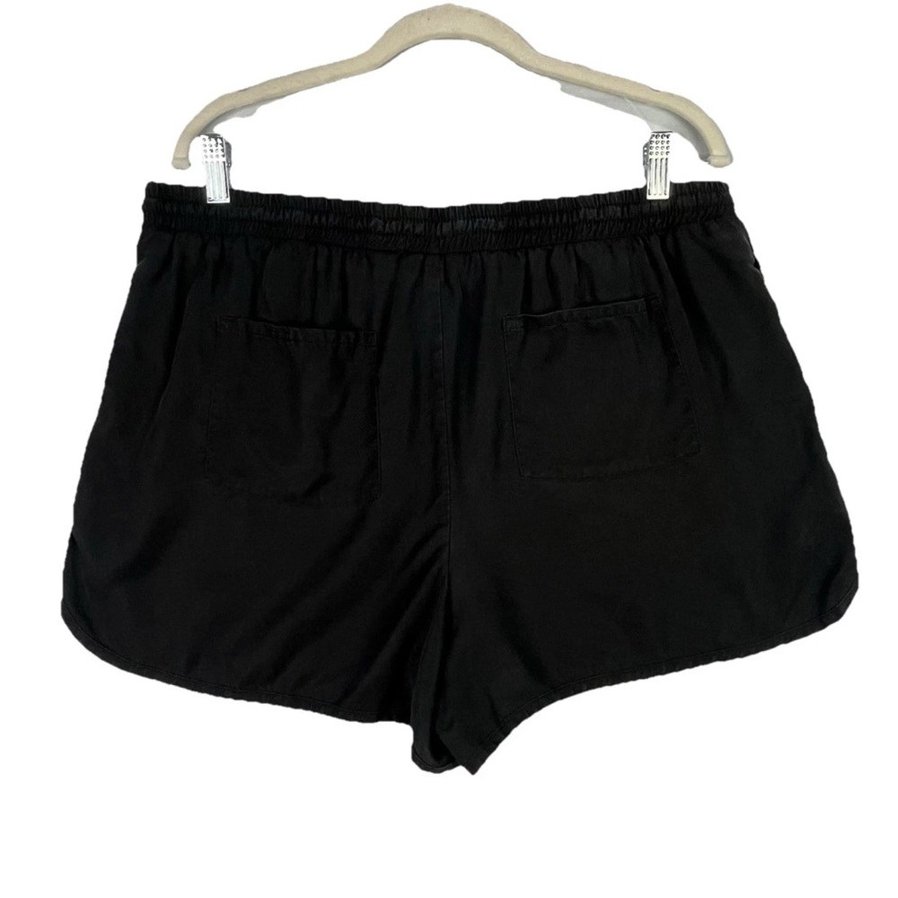 Juicy Couture Black Athletic Drawstring Shorts